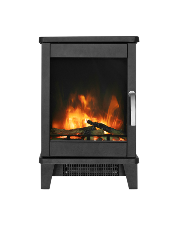 13.7寸全新设计优雅的独立式电壁炉，高仿真火焰效果，手动面板控制，带过热保护